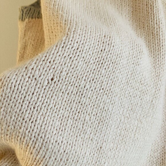 VTG 90s Marisa Christina Sweater Vest Easter Bunny Eggs Embroidered Handknit XL - Picture 11 of 13